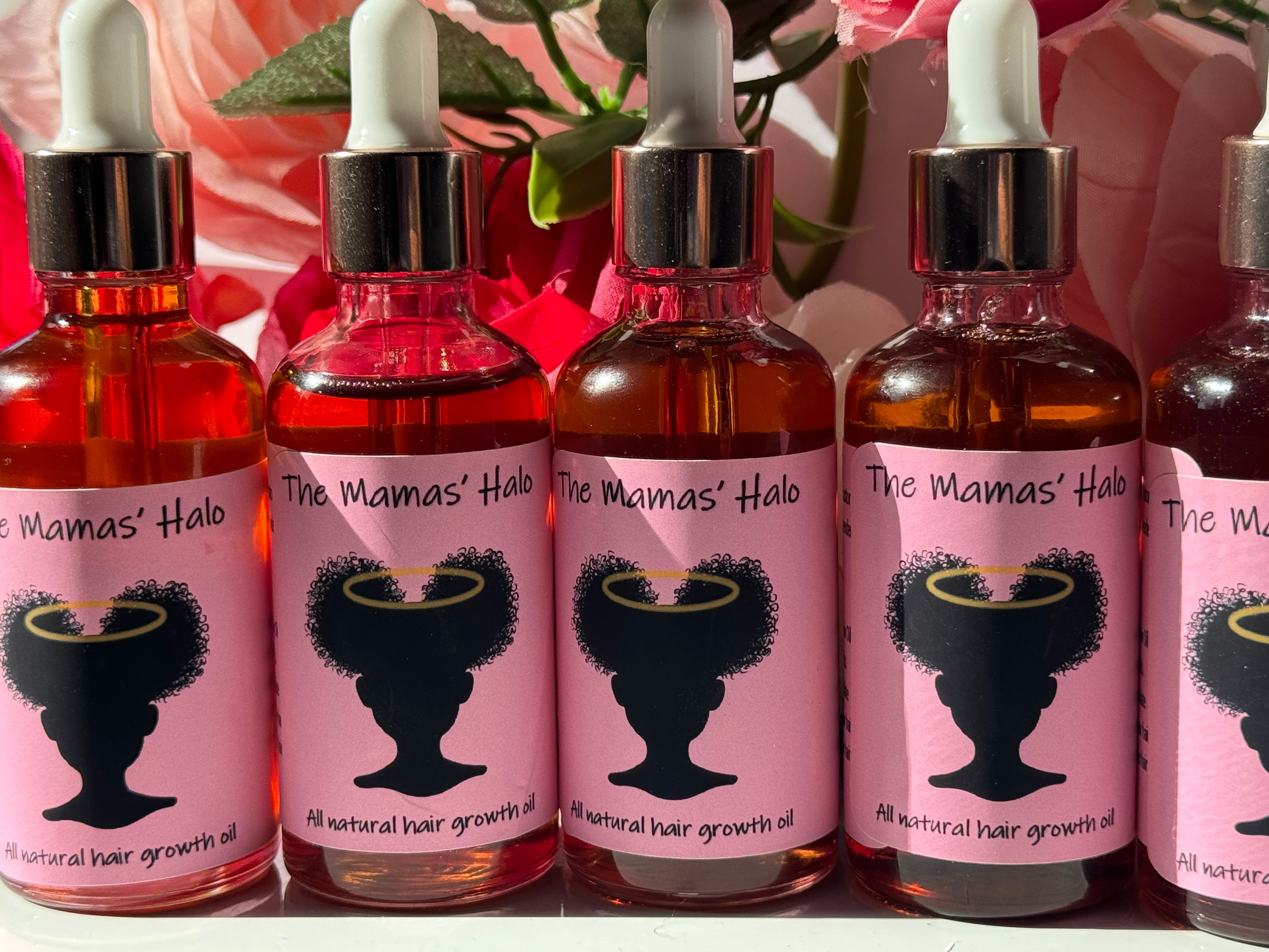 Serene Mama Hair Oil Scene Art Serene Mama Hair Oil Scene Art