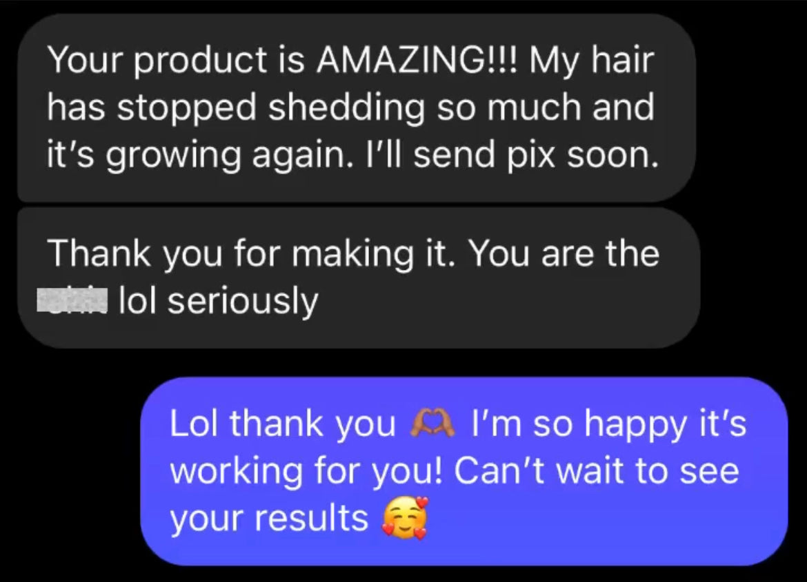 The Mamas' Halo Hair Growth Oil mamashalohairoil